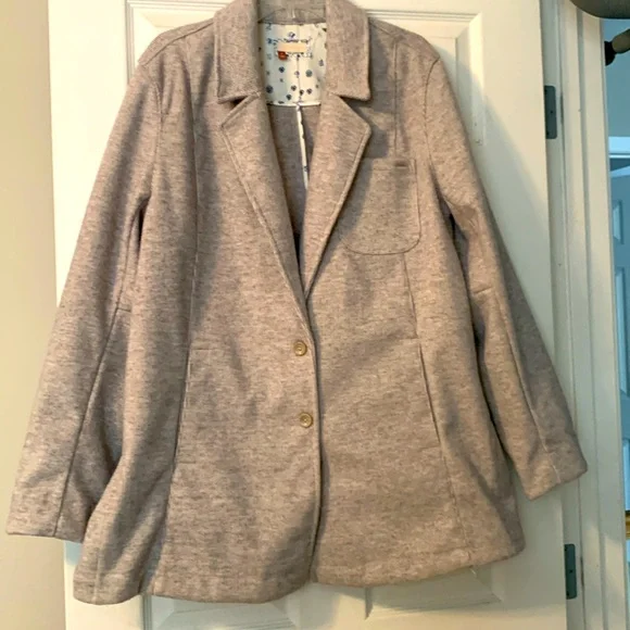 Anthropologie Pilcro blazer style jacket sz xl - Picture 3 of 10